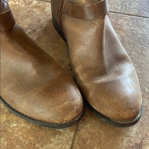 Leather tall boots 8.5 - Picture 2 of 6